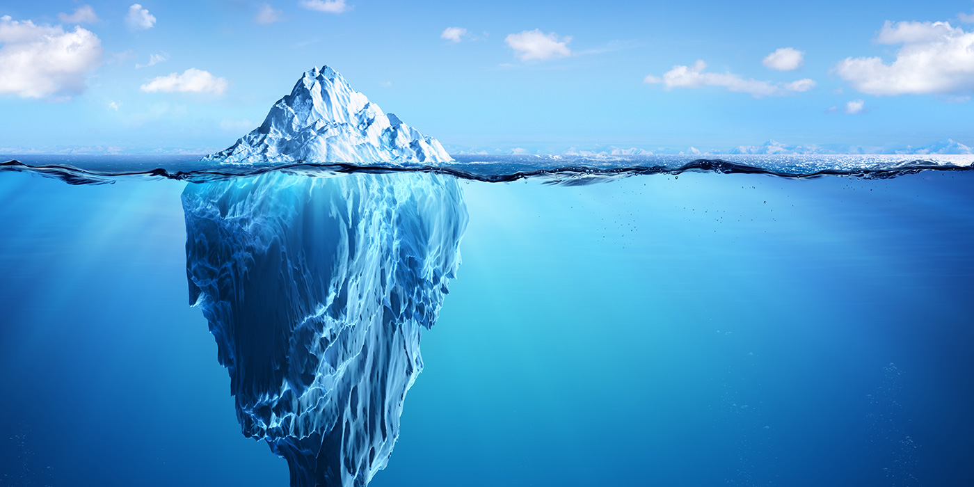 No Invisible Work - Iceberg Metaphor