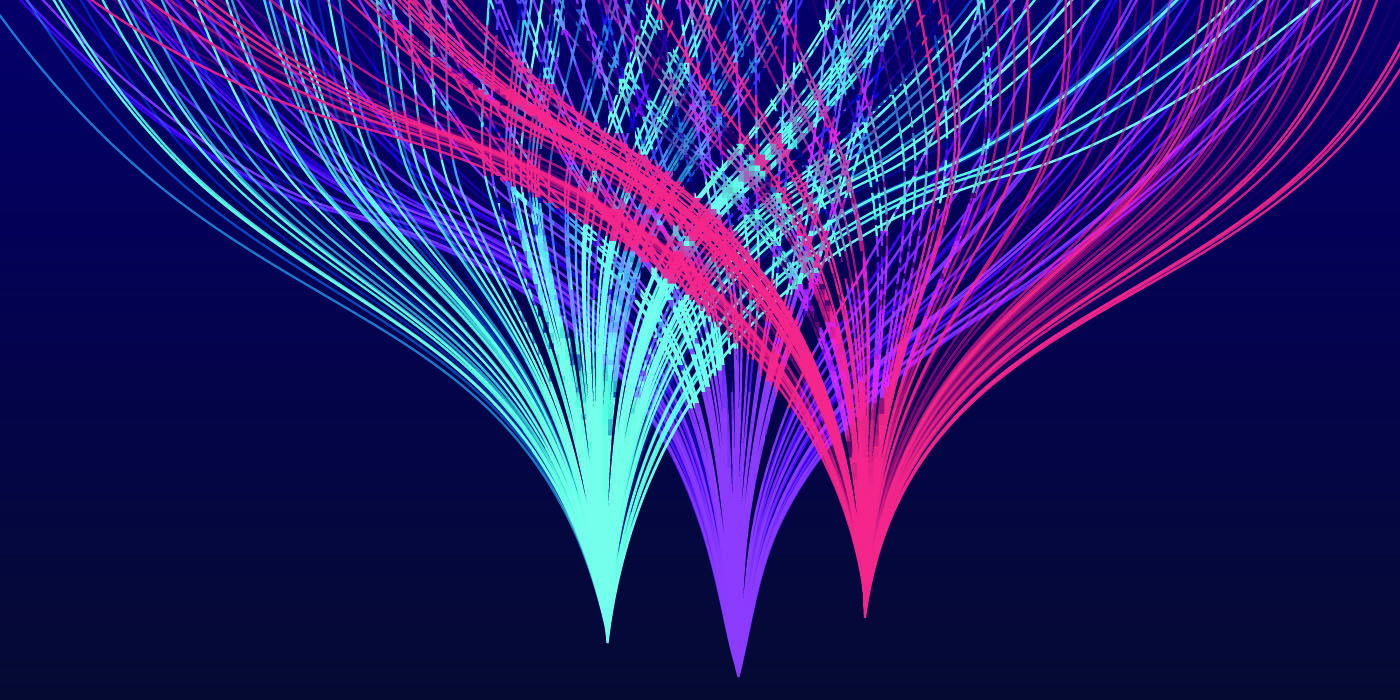 Reactive State in Unity Graph, with many data sources converging into one point.